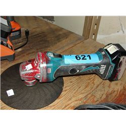 Mikita cordless grinder with one battery no chargr