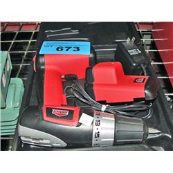 Jobmate cordless drill with battery and charger