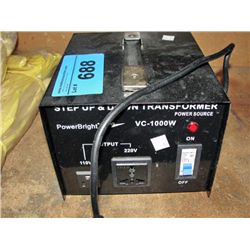 Step and down transformer