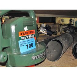 Black&Decker mulch blower/ vacuum