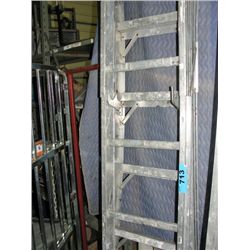 Combination aluminum ladder