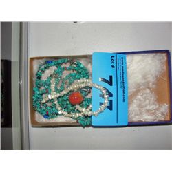 One box of jewelry; fresh water pearls etc