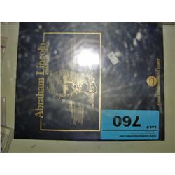 Abraham  lincoln 175th birthday postal