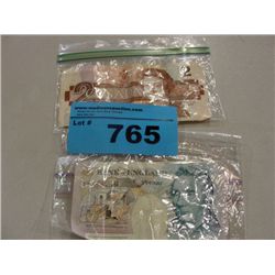 royal canadian 2 dollar bank note and bank of