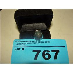 Ladies polished stone ring