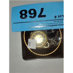 Ladies pocket watch, ring, bracelet and 2 necklace