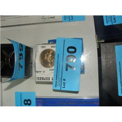 4 different american state collectors coins