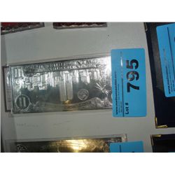 National collectors mint 20 dollar sept 11th