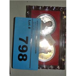 Chinese collectors coin 2pc coin set