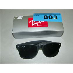 Pair of rayban sunglasses