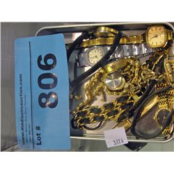 Box of assorted ladies wrist watches