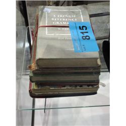 6 vintage hard cover books