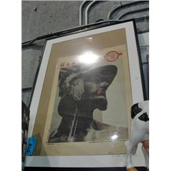 Framed limited edition the manipulator framed