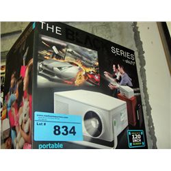 Portable entertainment projector