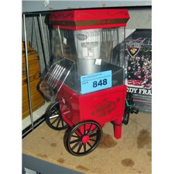 Old fashioned movie time popcorn maker