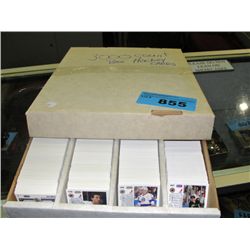 One box containing 3000 collectors hockey cards