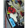 Image 1 : Water sport skim board with skull and dagger motif