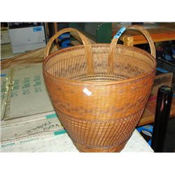 Asian farmers vegetable basket