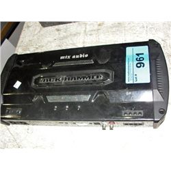 MTX audio jackhammer car amp