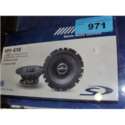 Alpine 2way car speaker system