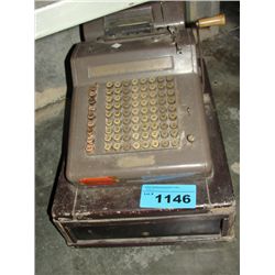 Vintage national cash register