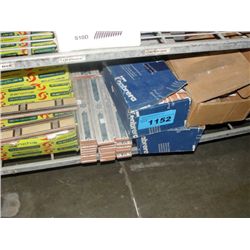 Shelf lot of assorted ceramic tiles