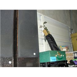 shelf lot of assorted items