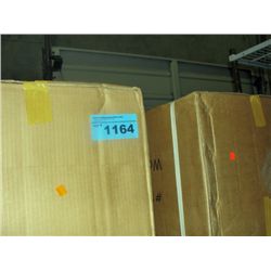 2 boxes of wooden spice rack boxes