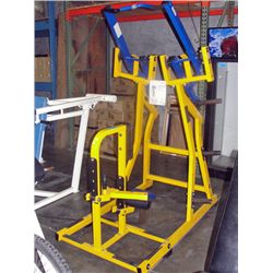 Professional weight trainers exercise machine