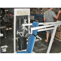 Professional weight trainers exercise machine
