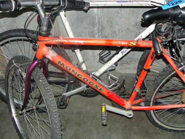 orange mongoose mountain bike