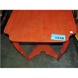 Antique wooden side table