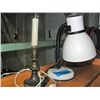 Image 1 : Desk lamp and candle stick lamp
