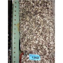 Large multicolor biege shag area rug