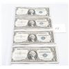 Image 1 : 4x 1957 American Silver Certificates