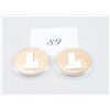 Image 1 : 2pc twin towers collectors coin set