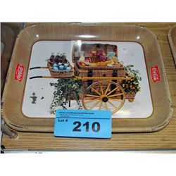 Vintage coca cola collectors tray