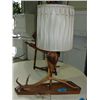 Image 1 : Elk antler table lamp