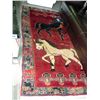 Image 1 : Approx 4F by 7F hand knotted persian area ru g