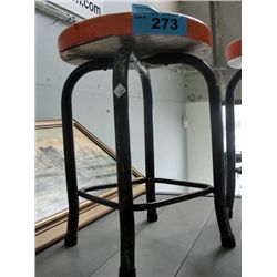 Motorcycle mechanics shop work stool