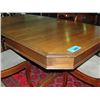 Image 1 : Walnut dining table with 2 leafs circa 1940