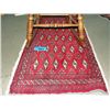 Image 1 : Approx 2F by 4F hand knotted persian area rug