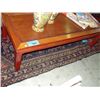 Image 1 : Oriental solid mohagany coffee table