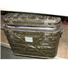 Image 1 : Vintage metal insulated box with assorted tools