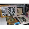 Image 1 : Group of 6 framed nostalgic hollywood actor prints