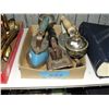 Image 1 : Box of antique irons