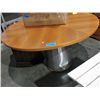 Image 1 : Contemporary modern single pedastol round