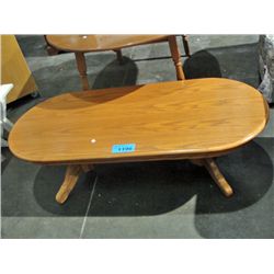 Oak coffee table