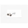 Image 1 : Smokey Quartz & Diamond Earrings