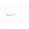 Image 1 : 10kt Gold Ring Set with 6 Diamonds